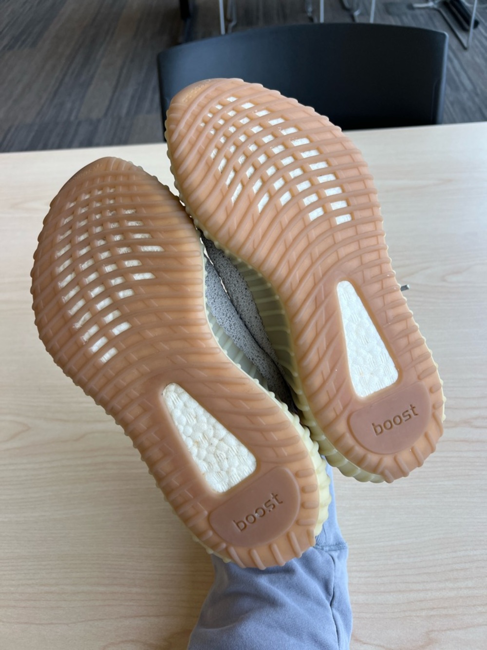 YEEZY x Adidas 350 V2 sesame sneakers neutral modern futuristic streetwear 6.5 - Picture 12 of 12